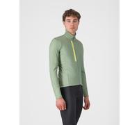 Castelli - Entrata Thermal Jersey - Maglietta da ciclismo L verde