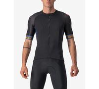 Maglia Castelli Entrata VI manica corta nero blu arancione - S