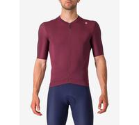 Maglia Castelli Espresso manica corta bordeaux - 3XL
