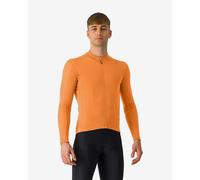 Maglia Castelli Espresso Thermal manica lunga arancione chiaro - L