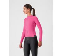 Castelli Espresso Thermal W - maglia ciclismo manica lunga - donna M Light Pink woman