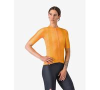Maglia Castelli Fantasia manica corta arancione vivo donna - S