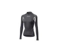 Maglia intima Castelli Flanders 2 manica lunga grigio donna - M