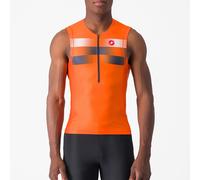 Maglia Castelli Free Tri 2 Top - Arancio S / Arancione