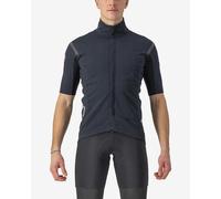 Maglia Castelli Gabba RoS 2 Rosso Corsa GORE-TEX INFINIUM™ manica corta nero chiaro riflettente - S