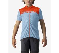 Castelli Neo Prologo Short Sleeve Jersey Blu 10 Years Bambino,Bambina