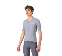 Maglia Castelli Premio Evo Manica Corta Grigia Vortex, Taglia XL