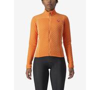 Maglia Castelli Sfida 2 manica lunga arancione opaco donna - XS