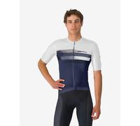 Maglia Castelli Simbolo manica corta blu notte bianco - XXL