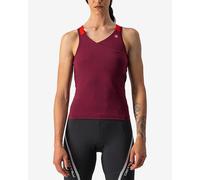 Maglia Castelli Solaris spalline viola rosso donna - XS