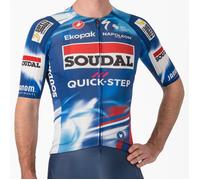 Castelli Maglia Soudal Quick-Step Aero Race 8S 2025 Manica corta Blu M