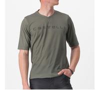 Castelli Trail Tech 2 Short Sleeve T-shirt Grigio M Uomo
