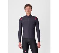 Maglia Castelli Tutto Nano RoS Rosso Corsa manica lunga grigio scuro rosso - L
