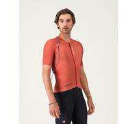 Maglia Castelli Unlimited Pro 2 Rosso Corsa manica corta arancione intenso - 3XL