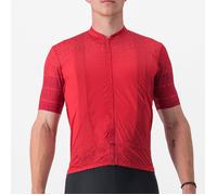 CASTELLI Unlimited Terra Jersey, Maglietta da Ciclismo Uomo, Rosso (Dark Red)