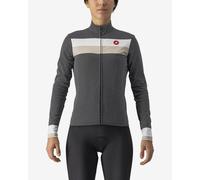 Maglia Castelli Volare manica lunga nero bianco donna - L