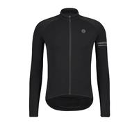 Maglia ciclismo AGU THERMO ESSENTIAL invernale nera - Taglia: XXL