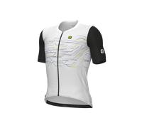 Maglia ciclismo ALE' MEGABYTE PR-E bianco 2025 - Taglia: L