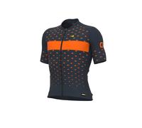 Maglia ciclismo ALE' PR-R STARS grigio-arancio