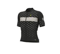Maglia ciclismo ALE' PR-R STARS nero-tortora