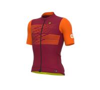 Maglia ciclismo ALE' PR-S LOGO bordeaux
