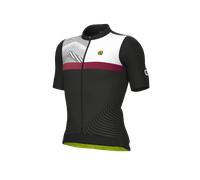 Maglia ciclismo ALE' PR-S ZIG ZAG nero 2023 - Taglia: L