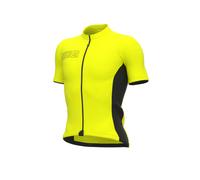 Maglia ciclismo ALE' SOLID COLOR BLOCK giallo fluo