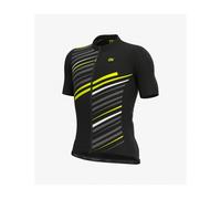 Maglia ciclismo ALE' SOLID FLASH nero fluo - Taglia: XL