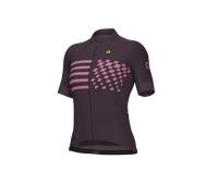 Maglia ciclismo donna ALE' PLAY PR-E melanzana 2024 - Taglia: S