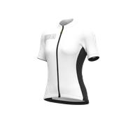 Maglia ciclismo donna ALE' SOLID COLOR BLOCK bianco - Taglia: L