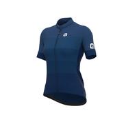 Maglia ciclismo donna ALE' SOLID LEVEL blu