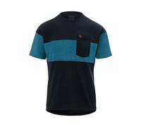 Maglia Ciclismo Estiva Ride Jersey Nero Blu Harbor XXL Poliestere Merino Riciclato