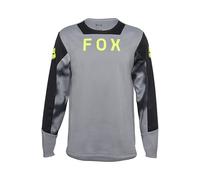 Maglia Ciclismo Manica Lunga Fox Junior Defend Taunt Steel Grey YL