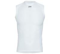 Maglia ciclismo smanicata Essential bianco 2XL