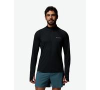 Maglia Columbia Stealth Spring Half Zip manica lunga nero puro - XL