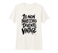 Maglia Compleanno Divertente Non Invecchio Divento Vintage Maglietta Premium