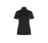 Maglia con 1/4 di zip da donna super.natural Tundra175 Noir M