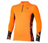 Mizuno Virtual Body G5 Long Sleeve Base Layer Arancione S Uomo