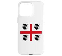 Maglia con Bandiera Sardegna quattro mori, orgoglio Sardo Custodia per iPhone 15 Pro Max