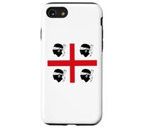 Maglia con Bandiera Sardegna quattro mori, orgoglio Sardo Custodia per iPhone SE (2020) / 7 / 8