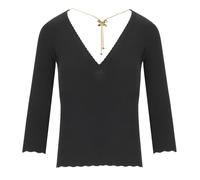 MAGLIA CON COLLANA NERA ELISABETTA FRANCHI 42 IT