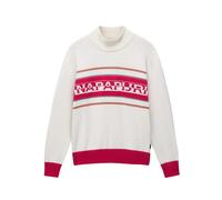 Maglia con scollo a rotelle Napapijri D-sardona Beige S