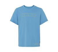 Vaude Print Short Sleeve T-shirt Blu 134-140 cm Ragazzo