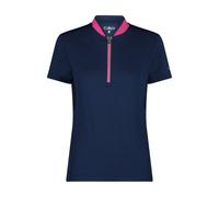 Maglia con zip a metà da donna CMP Bleu