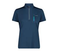 Maglia con zip a metà da donna CMP Bleu