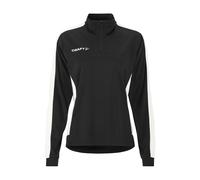 Maglia con zip a metà da donna Craft Evolve 2.0 Contrast Noir M