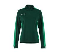 Maglia con zip a metà da donna Craft Evolve 2.0 Contrast Vert XS