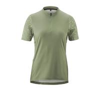 Maglia con zip a metà da donna Gonso Adventure Vert