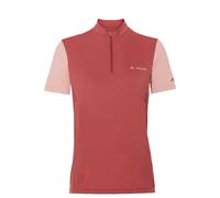Maglia con zip a metà da donna VAUDE Matera Rouge