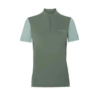 Maglia con zip a metà da donna VAUDE Matera Vert